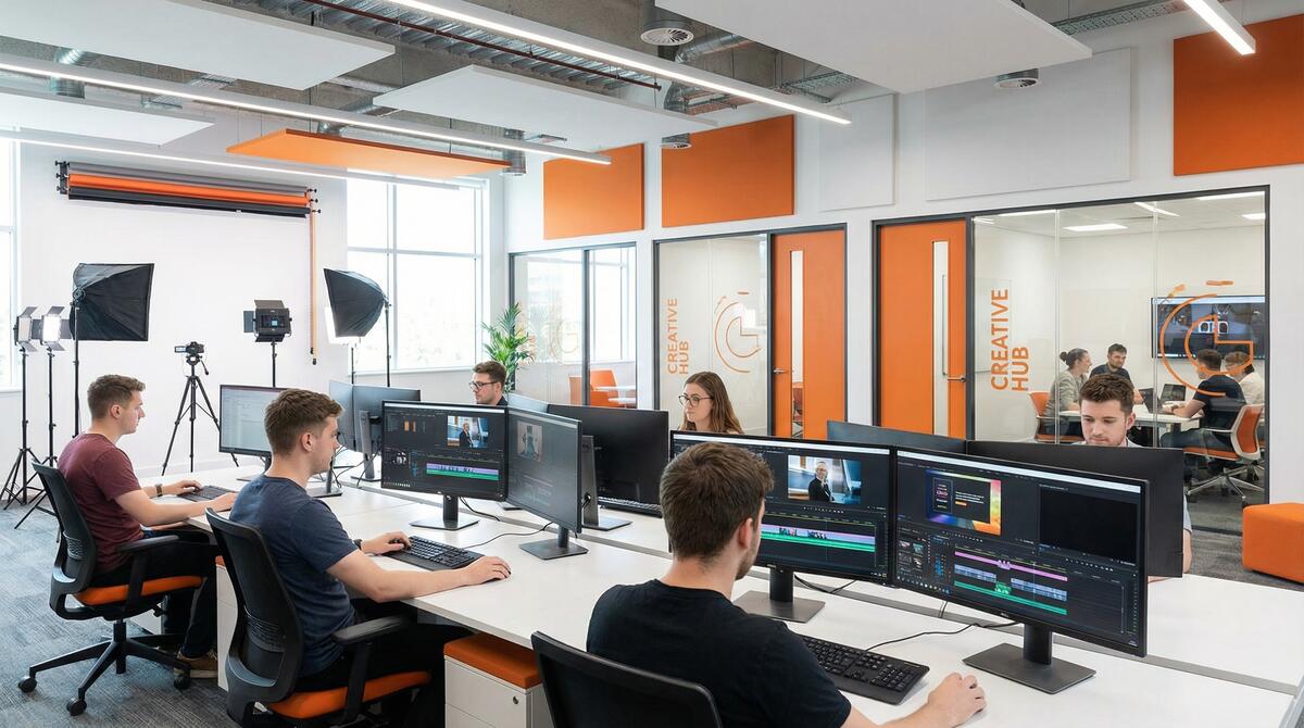 蘑菇视频办公环境